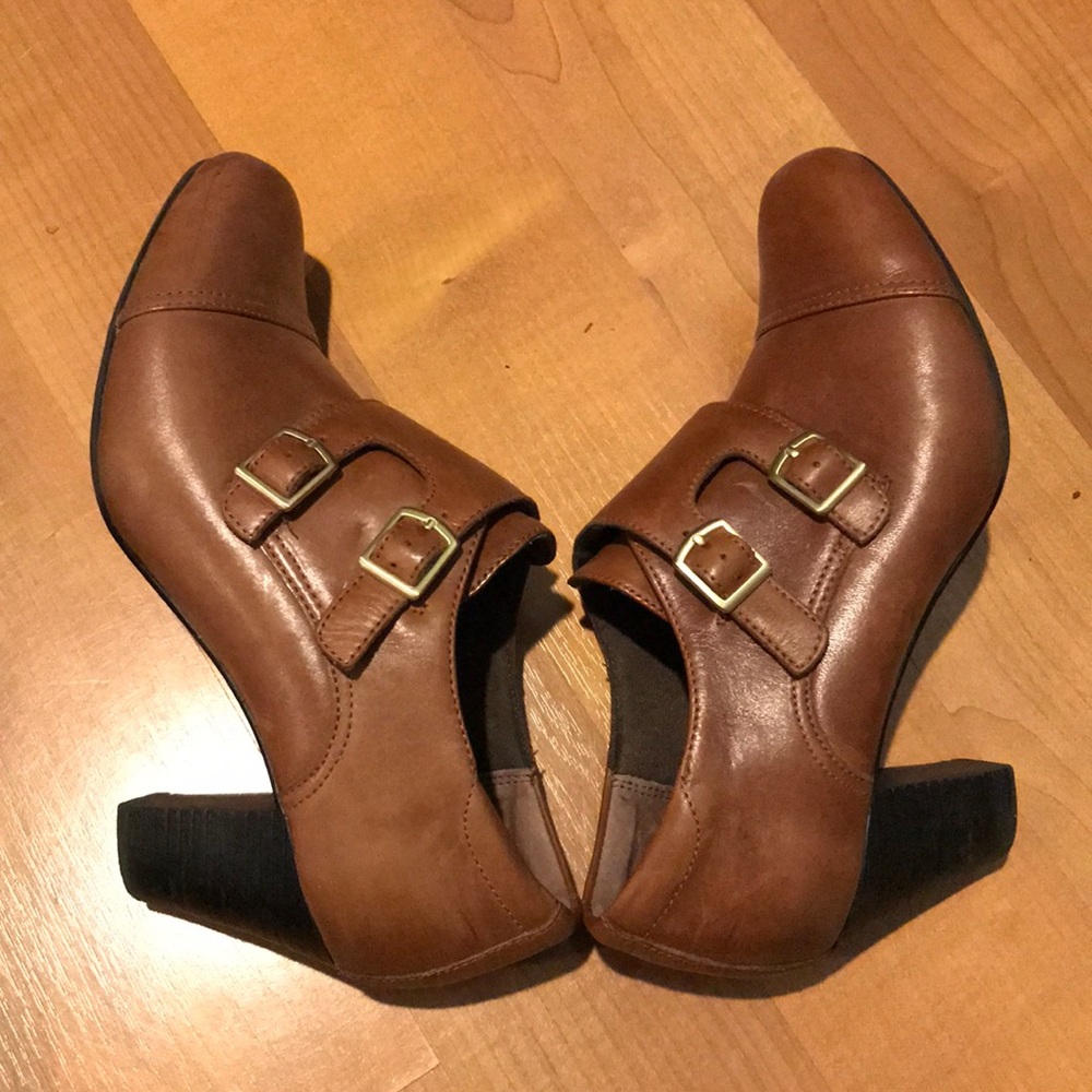 Clarks Leather Booties